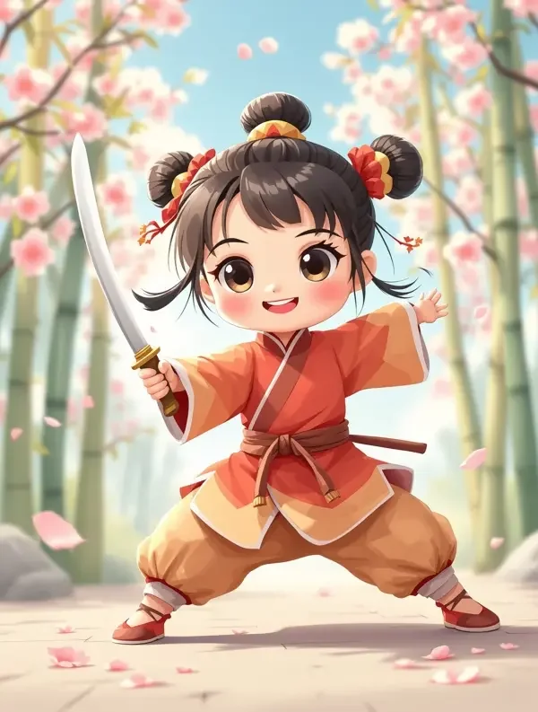 武林萌主 搞笑动漫封面